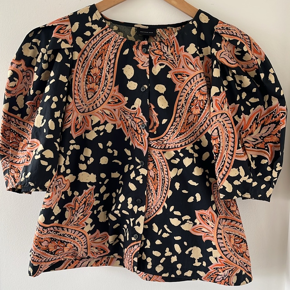 WHO WHAT WEAR blouse